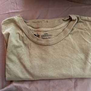 XXL ARMY GREEN SHORT SLEEVE
